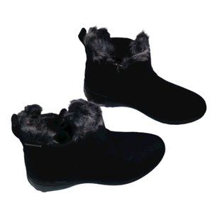 KHOMBU THERMOLITE Women's ankle winter boots size 7 M Color Black